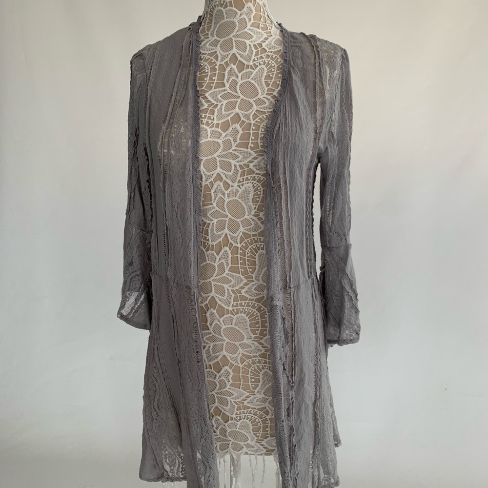 Victorian House of Branson lace duster jacket